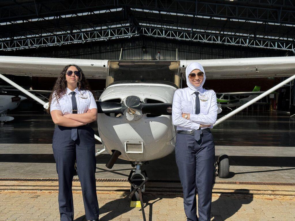 طالبات سكاي تيم في جنوب افريقيا