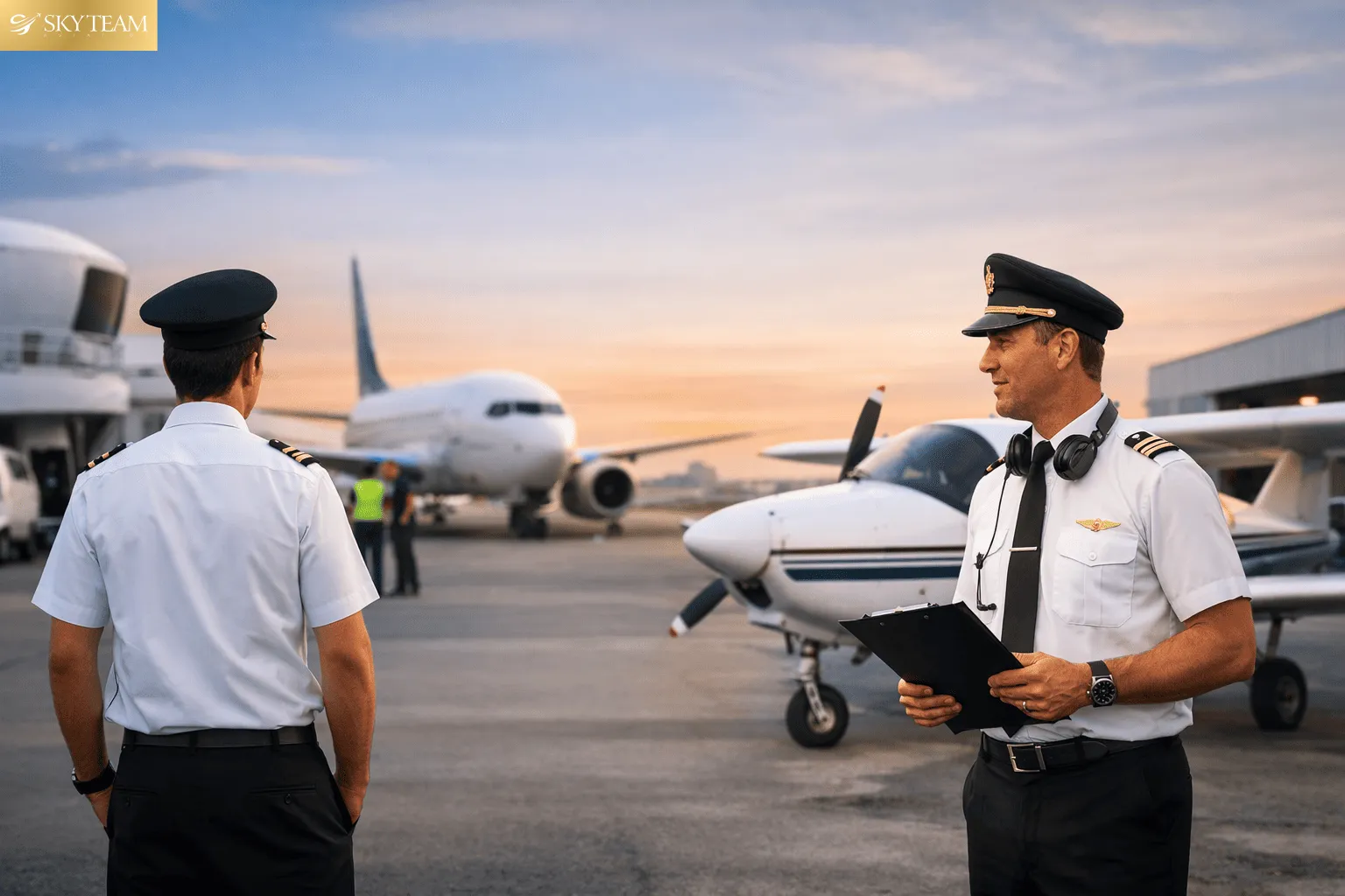 Mastering-The-Art-Of-Take-Off-Pilot-Instructing-Cadet-On