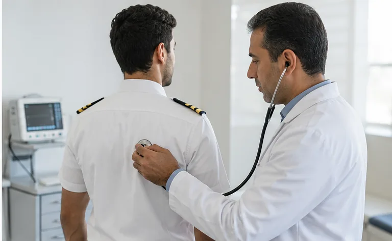 الكشف الطبي للطيران المدني خطوة بخطوة
